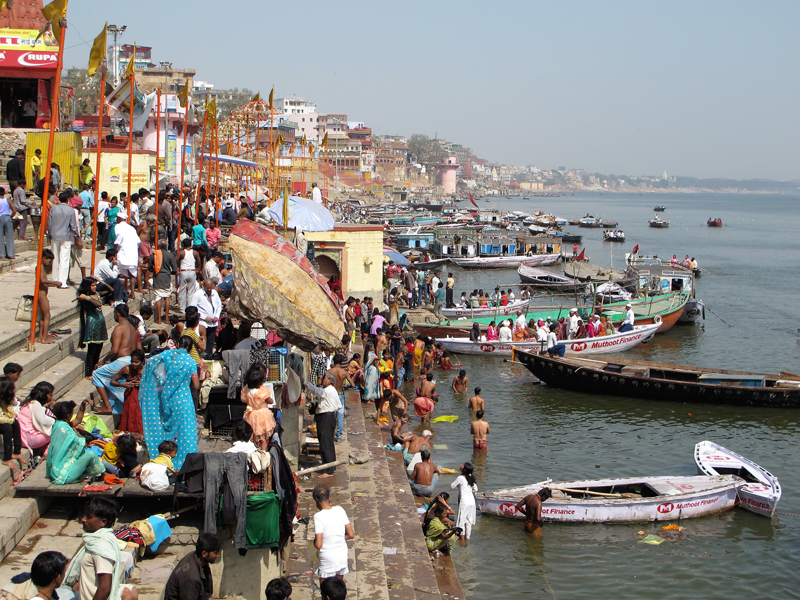 Bénarés et le Gange (Inde)